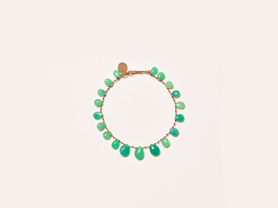 MORETHANTHIS IVARENE CHRYSOPRASE BRACELET